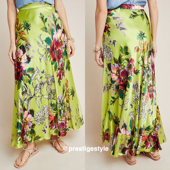 Anthropologie Dresses & Skirts - NWT ANTHROPOLOGIE Maeve Arden Floral Maxi Skirt